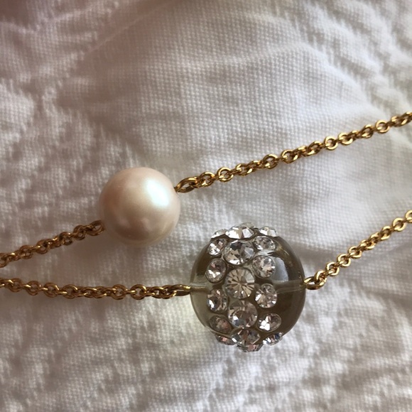 Kate spade gold ball necklace - Picture 2 of 3